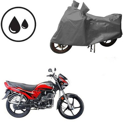 RPSENTTERPR Waterproof Two Wheeler Cover for Honda(Passion Plus, Grey)