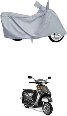 ZTech Two Wheeler Cover for Indus(Yo EXL, Silver)