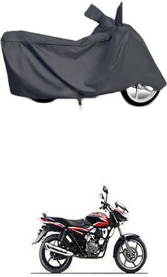 Coverit Two Wheeler Cover for Bajaj(Grey)