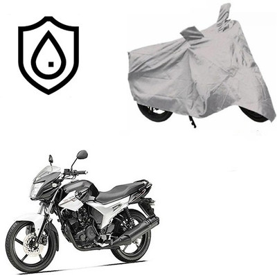 SRENTERPRISES Waterproof Two Wheeler Cover for Yamaha(SZ R, Silver)