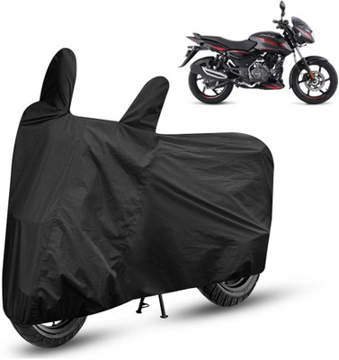 THE REAL ARV Two Wheeler Cover for Bajaj(Pulsar 150, Black)
