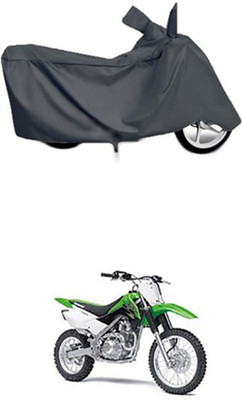Coverit Two Wheeler Cover for Kawasaki(Grey)