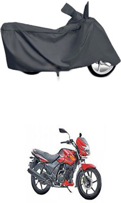Coverit Two Wheeler Cover for TVS(Grey)