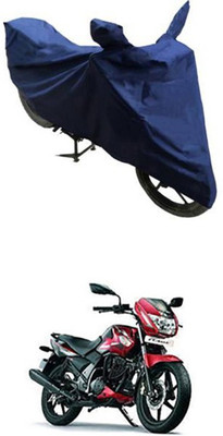Coverit Two Wheeler Cover for TVS(Flame, Blue)