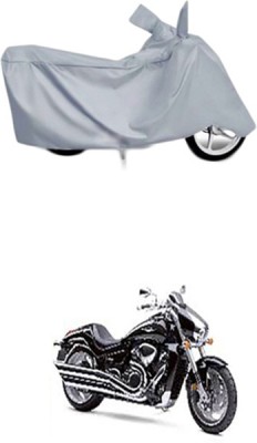 Toy Ville Two Wheeler Cover for Suzuki(Silver)