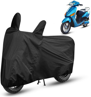 APNEK Waterproof Two Wheeler Cover for Hero(Electric Optima, Black)