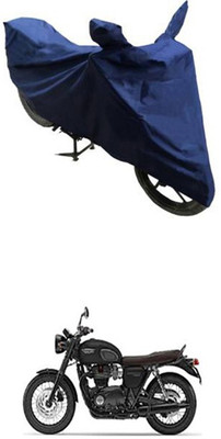 Coverit Two Wheeler Cover for Triumph(Blue)
