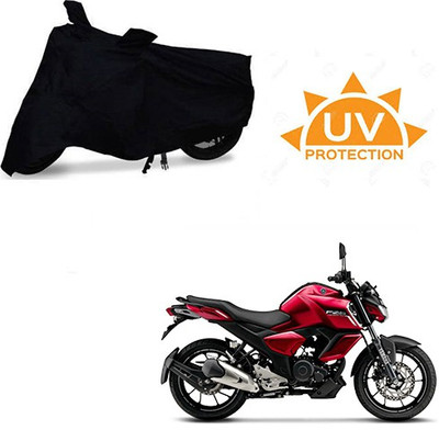 SRENTERPRISES Waterproof Two Wheeler Cover for Yamaha(FZ-S, Black)