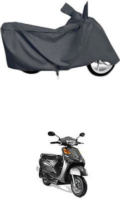 Coverit Two Wheeler Cover for Indus(Yo, Grey)