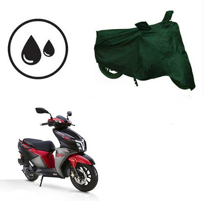RPSENTTERPR Waterproof Two Wheeler Cover for TVS(NTORQ, Green)