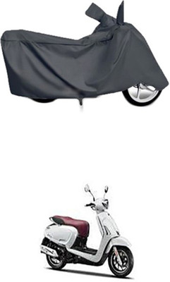 Coverit Two Wheeler Cover for Bajaj(Grey)
