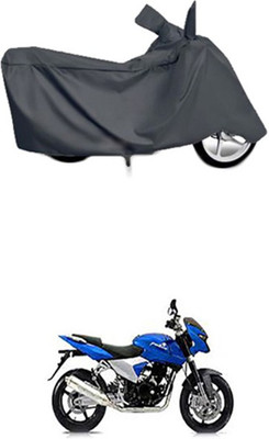 Coverit Two Wheeler Cover for Bajaj(Pulsar 200 NS DTS-i, Grey)