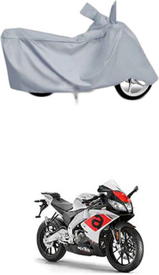 Coverit Two Wheeler Cover for Aprilia(Silver)