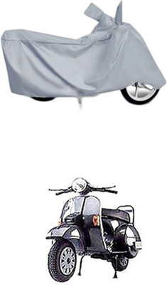 Coverit Two Wheeler Cover for LML(Silver)