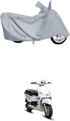 Coverit Two Wheeler Cover for Hero(Silver)