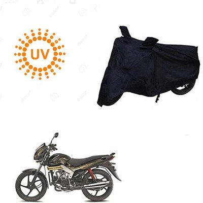 RPSENTTERPR Waterproof Two Wheeler Cover for Mahindra(Centuro, Black)