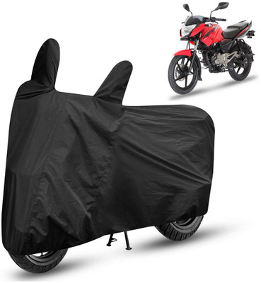 Gavya Two Wheeler Cover for Bajaj(Pulsar 135 LS DTS-i, Black)