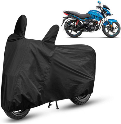 AutoRetail Two Wheeler Cover for Hero(Glamour FI, Black)
