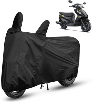 THE REAL ARV Two Wheeler Cover for Suzuki(Let's, Black)