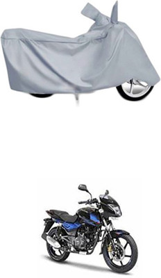 Coverit Two Wheeler Cover for Bajaj(Pulsar 150 DTS-i, Silver)