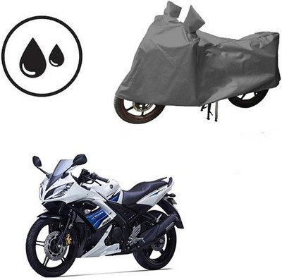 RPSENTTERPR Waterproof Two Wheeler Cover for Yamaha(YZF R15 S, Grey)
