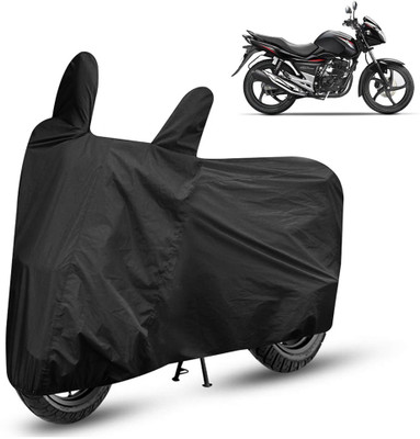 THE REAL ARV Two Wheeler Cover for Suzuki(GS 150R, Black)