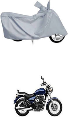 Coverit Two Wheeler Cover for Royal Enfield(Thunderbird 350, Silver)