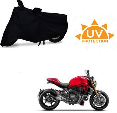 MMSSTAR Waterproof Two Wheeler Cover for Ducati(Monster 795, Black)