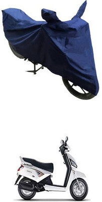 Toy Ville Two Wheeler Cover for Mahindra(Blue)