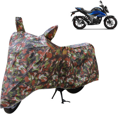 AutoRetail Two Wheeler Cover for Suzuki(Gixxer, Multicolor)