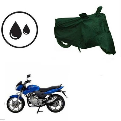 RPSENTTERPR Waterproof Two Wheeler Cover for Bajaj(DTS-i, Green)