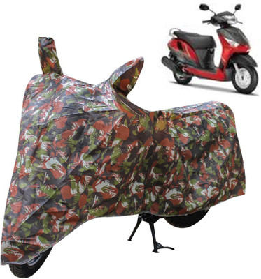 AutoRetail Two Wheeler Cover for Yamaha(Alpha, Multicolor)
