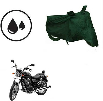 RPSENTTERPR Waterproof Two Wheeler Cover for Royal Enfield(Thunderbird 350, Green)