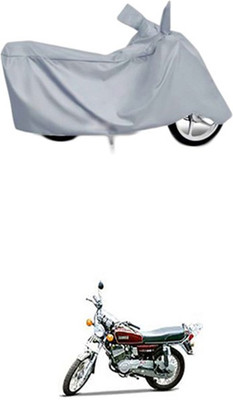 Toy Ville Two Wheeler Cover for Yamaha(RX 100, Silver)