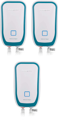 CROMPTON 3 L Instant Water Geyser (Solarium PACK OF 3, White)