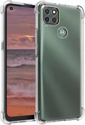 MOBIGENIX Bumper Case for MOTOROLA MOTO G9 POWER(Transparent, Shock Proof, Silicon, Pack of: 1)