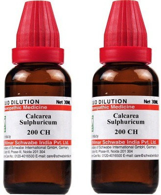 Dr.Willmar Schwabe India Calcarea Sulphurica 200CH Liquid(2 x 30 ml)
