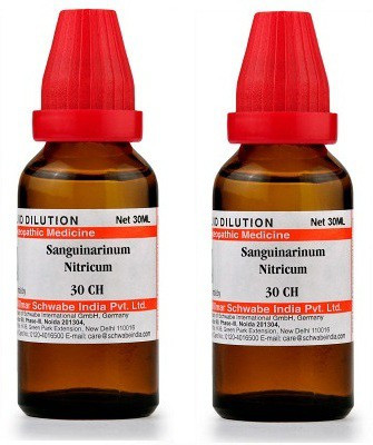 Dr.Willmar Schwabe India Sanguinarinum Nitricum 30CH Liquid(2 x 30 ml)