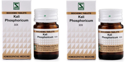 Dr.Willmar Schwabe India Kali Phosphoricum 30X Tablets(2 x 20 g)