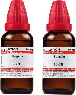 Dr.Willmar Schwabe India Spigelia 30CH Liquid(2 x 30 ml)