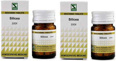 Dr.Willmar Schwabe India Silicea 200X Tablets(2 x 20 g)