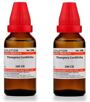 Dr.Willmar Schwabe India Tinospora Cordifolia 200CH Liquid(2 x 30 ml)