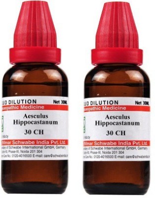 Dr.Willmar Schwabe India Aesculus Hippocastanum 30CH Liquid(2 x 30 ml)