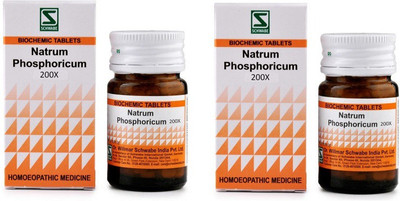 Dr.Willmar Schwabe India Natrum Phosphoricum 200X Tablets(2 x 20 g)
