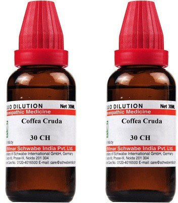 Dr.Willmar Schwabe India Coffea Cruda 30CH Liquid(2 x 30 ml)