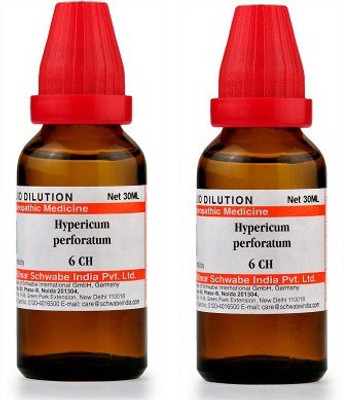 Dr.Willmar Schwabe India Hypericum Perforatum 6CH Liquid(2 x 30 ml)