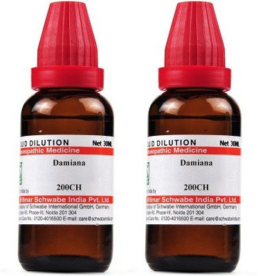 Dr.Willmar Schwabe India Damiana 200CH Liquid(2 x 30 ml)