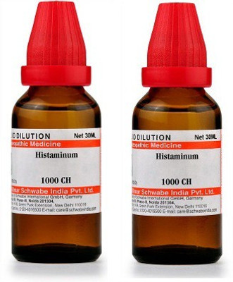 Dr.Willmar Schwabe India Histaminum 1000 CH Liquid(2 x 30 ml)