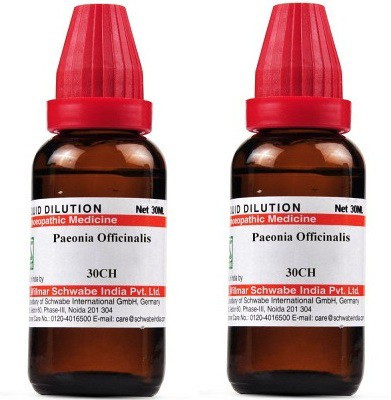 Dr.Willmar Schwabe India Paeonia Officinalis 30CH Liquid(2 x 30 ml)