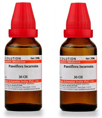 Dr.Willmar Schwabe India Passiflora Incarnata 30CH Liquid(2 x 30 ml)